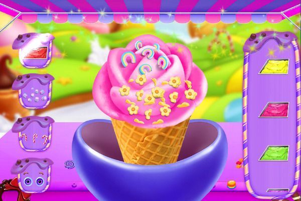 Frosty Ice Cream Icy Dessert 🕹️ 🏖️ | Jeu de navigateur casual d'arcade - Image 3