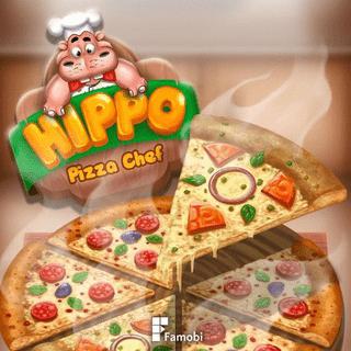 Jugar Hippo Pizza Chef  🕹️ 🏖️