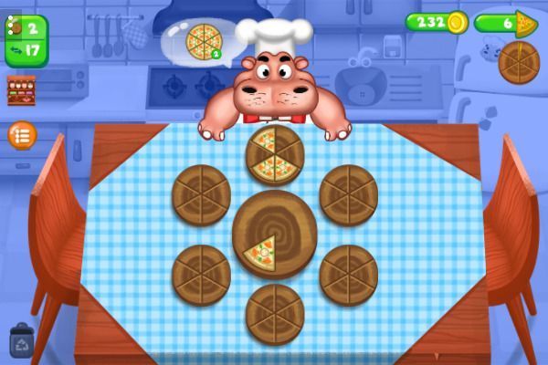 Hippo Pizza Chef 🕹️ 🏖️ | Jeu de navigateur de logique casual - Image 2