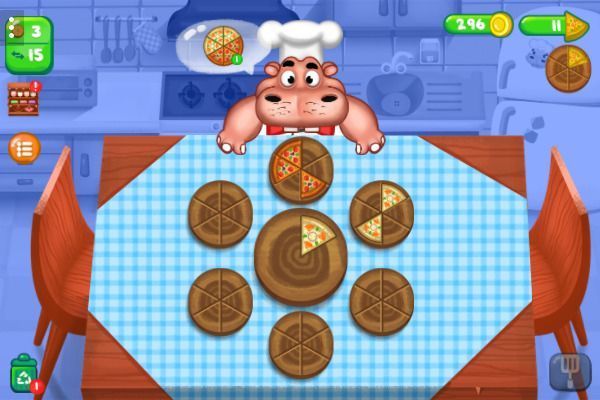 Hippo Pizza Chef 🕹️ 🏖️ | Logik Casual Kostenloses Browserspiel - Bild 3