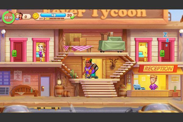 Hotel Fever Tycoon 🕹️ 🏖️ | Juego de navegador de estrategia casual - Imagen 2