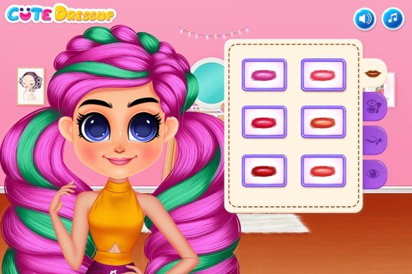 Insta Girls Fruity Fashion 🕹️ 🏖️ | Gioco per browser arcade casual - Immagine 1