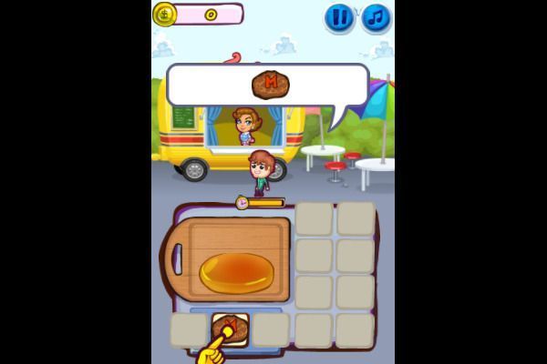 Julias Food Truck 🕹️ 🏖️ | Jogo de navegador casual arcade - Imagem 1