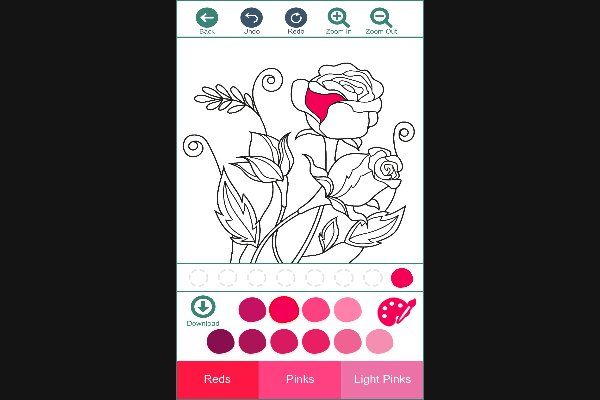 Love Colors 🕹️ 🏖️ | Puzzle Casual Kostenloses Browserspiel - Bild 1