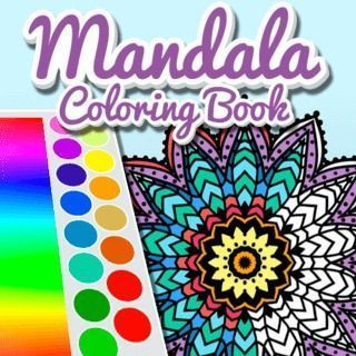 Spielen sie Mandala Coloring Book  🕹️ 🏖️