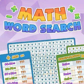 Jogar Math Word Search  🕹️ 🏖️