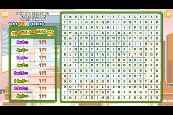 Math Word Search 🕹️ 🏖️ | Puzzle Casual Kostenloses Browserspiel - Bild 2