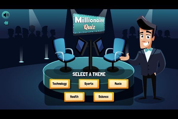 Millionaire Quiz 🕹️ 🏖️ | Jogo de navegador casual de lógica - Imagem 1