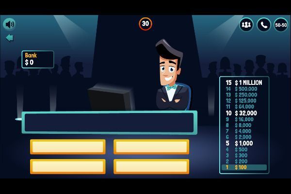 Millionaire Quiz 🕹️ 🏖️ | Juego de navegador casual de lógica - Imagen 2