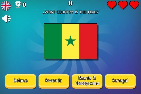 Quiz Guess the Flag 🕹️ 🏖️ | Jeu de navigateur de puzzle casual - Image 1