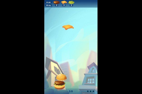 Stack The Burger 🕹️ 🏖️ | Arcade Casual Kostenloses Browserspiel - Bild 2