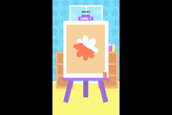 Stencil Art Spray Fast 🕹️ 🏖️ | Free Casual Arcade Browser Game - Image 1