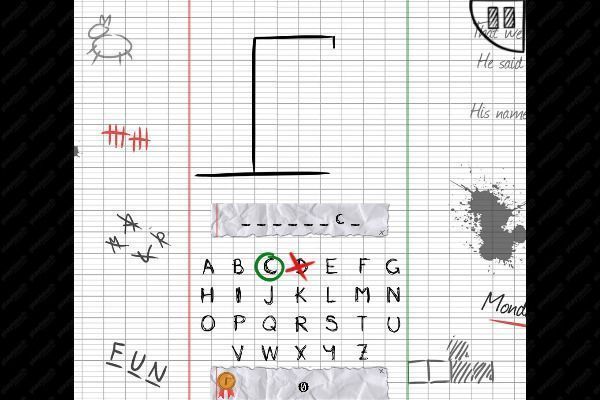 The Hangman Game Scrawl 🕹️ 🏖️ | Juego de navegador de lógica casual - Imagen 3