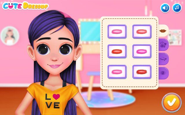 Violet Fall Fashion Shoot 🕹️ 🏖️ | Free Arcade Casual Browser Game - Image 1