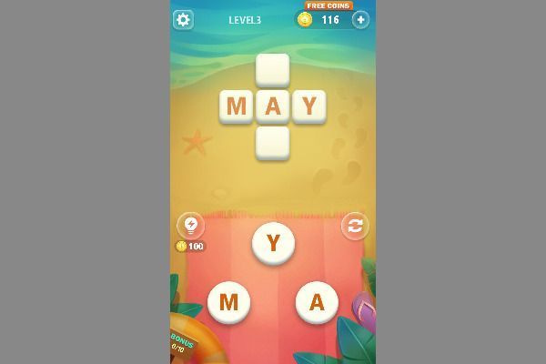 Word Holiday 🕹️ 🏖️ | Gioco per browser rompicapo casual - Immagine 3