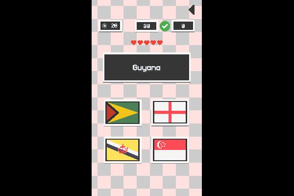 World Flags Quiz 🕹️ 🏖️ | Juego de navegador rompecabezas casual - Imagen 1