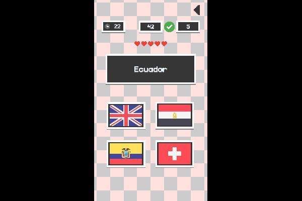 World Flags Quiz 🕹️ 🏖️ | Juego de navegador rompecabezas casual - Imagen 2