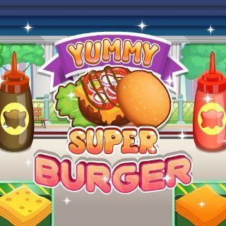 Jouer au Yummy Super Burger  🕹️ 🏖️