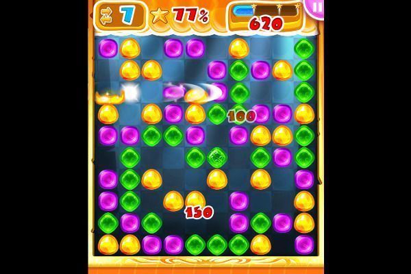Back To Candyland 1 🕹️ 🍬 | Puzzle Match-3 Kostenloses Browserspiel - Bild 3