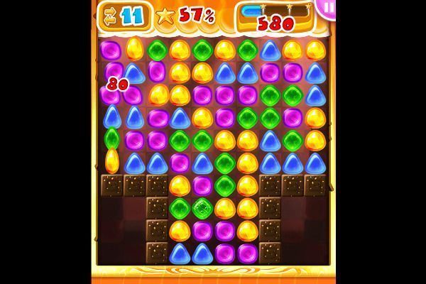 Back To Candyland 2 🕹️ 🍬 | Puzzle Match-3 Kostenloses Browserspiel - Bild 3