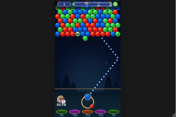 Bubble Master 🕹️ 🍬 | Juego de navegador rompecabezas match-3 - Imagen 1