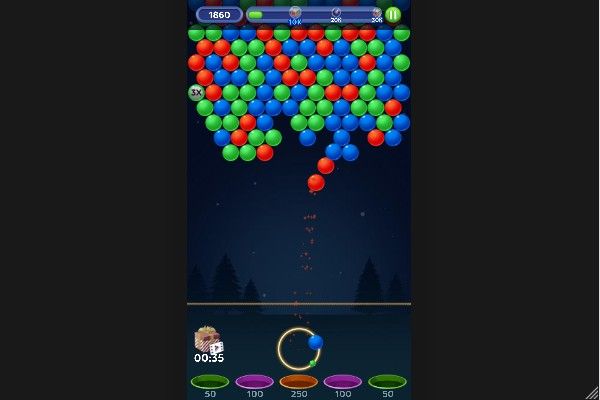 Bubble Master 🕹️ 🍬 | Puzzle Match-3 Kostenloses Browserspiel - Bild 2