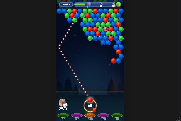 Bubble Master 🕹️ 🍬 | Puzzle Match-3 Kostenloses Browserspiel - Bild 3