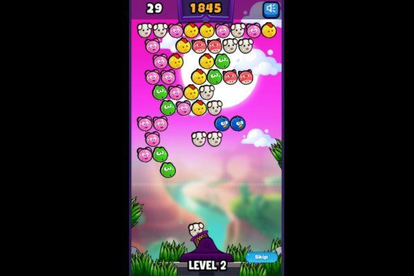 Bubble Pet Shooter 🕹️ 🍬 | Arcade Match-3 Kostenloses Browserspiel - Bild 2