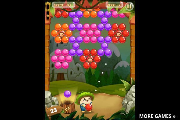 Bubble Pop Adventures 🕹️ 🍬 | Juego de navegador arcade match-3 - Imagen 2