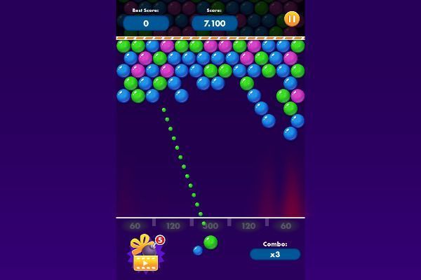 Bubble Shooter Pro 2 🕹️ 🍬 | Arcade Match-3 Kostenloses Browserspiel - Bild 2
