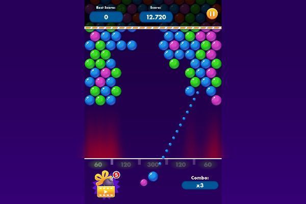 Bubble Shooter Pro 2 🕹️ 🍬 | Arcade Match-3 Kostenloses Browserspiel - Bild 3