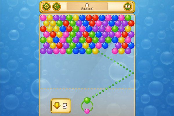 Bublix Bubble Hit 🕹️ 🍬 | Juego de navegador rompecabezas match-3 - Imagen 1
