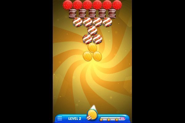 Candy Bubble 🕹️ 🍬 | Gioco per browser rompicapo match-3 - Immagine 2