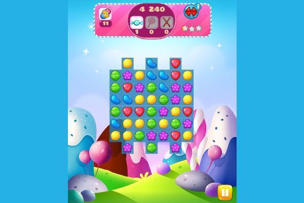 Candy Burst 🕹️ 🍬 | Gioco per browser rompicapo match-3 - Immagine 2