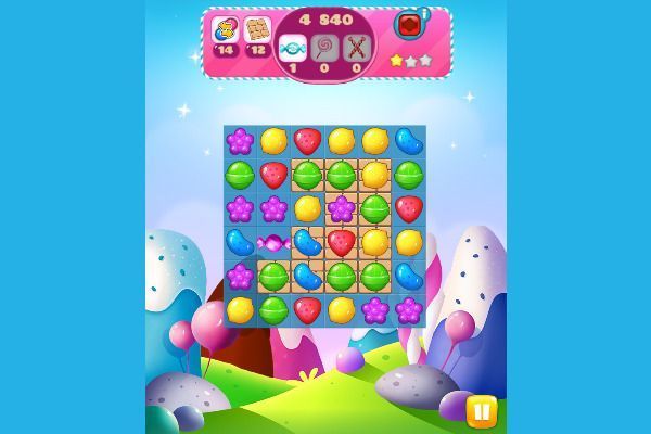 Candy Burst 🕹️ 🍬 | Jogo de navegador de quebra-cabeças match-3 - Imagem 3