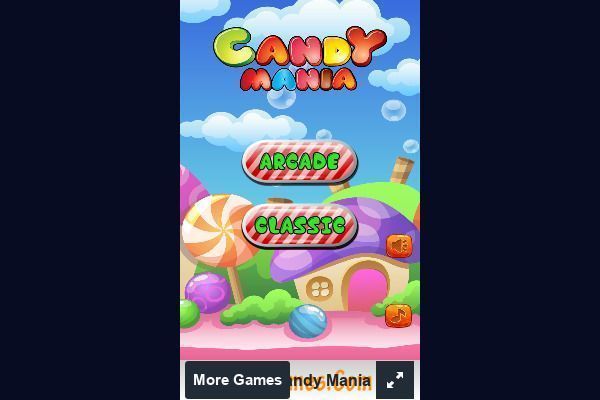 Candy Mania 🕹️ 🍬 | Puzzle Match-3 Kostenloses Browserspiel - Bild 1