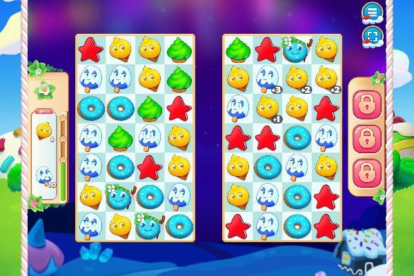 Candy Riddles 🕹️ 🍬 | Puzzle Match-3 Kostenloses Browserspiel - Bild 2