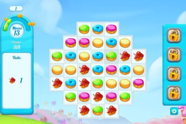 Cookie Crush 4 🕹️ 🍬 | Jeu de navigateur de puzzle match-3 - Image 1
