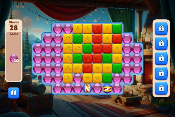 Cubica 🕹️ 🍬 | Puzzle Match-3 Kostenloses Browserspiel - Bild 2
