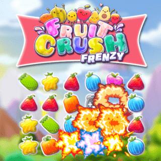 Jugar Fruit Crush Frenzy  🕹️ 🍬