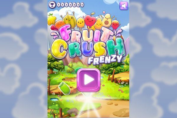 Fruit Crush Frenzy 🕹️ 🍬 | Juego de navegador rompecabezas match-3 - Imagen 1