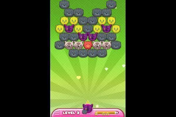 Fuzzies 🕹️ 🍬 | Free Puzzle Match-3 Browser Game - Image 3