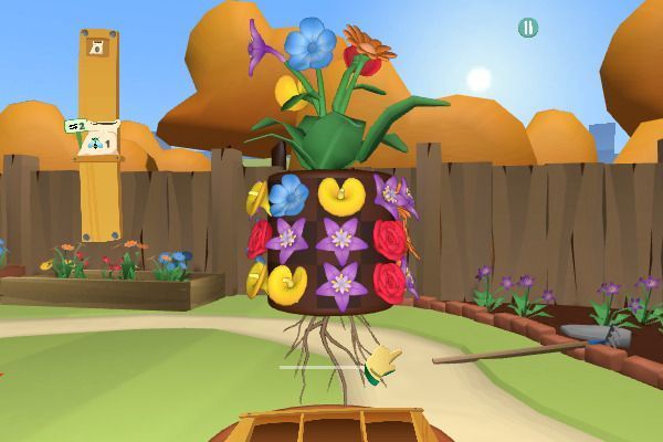 Garden Match 3D 🕹️ 🍬 | Puzzle Match-3 Kostenloses Browserspiel - Bild 1