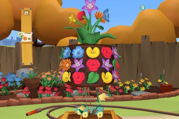 Garden Match 3D 🕹️ 🍬 | Juego de navegador rompecabezas match-3 - Imagen 2