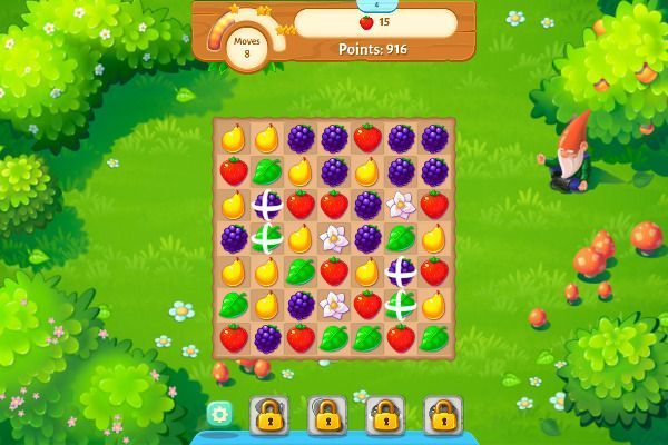 Garden Tales 2 🕹️ 🍬 | Free Puzzle Match-3 Browser Game - Image 3