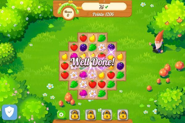 Garden Tales 🕹️ 🍬 | Free Puzzle Match-3 Browser Game - Image 1