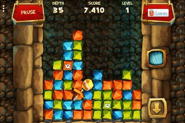 Gold Rush 🕹️ 🍬 | Puzzle Match-3 Kostenloses Browserspiel - Bild 3