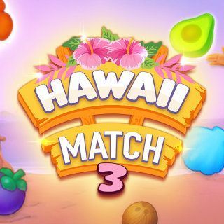 Jugar Hawaii Match 3  🕹️ 🍬