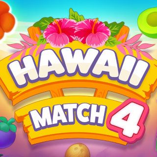 Jouer au Hawaii Match 4  🕹️ 🍬