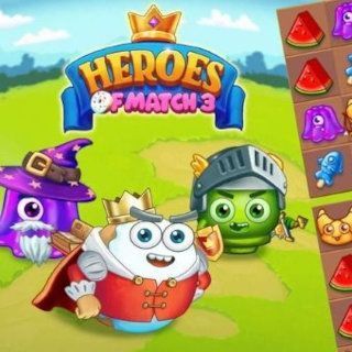 Play Heroes of Match 3  🕹️ 🍬